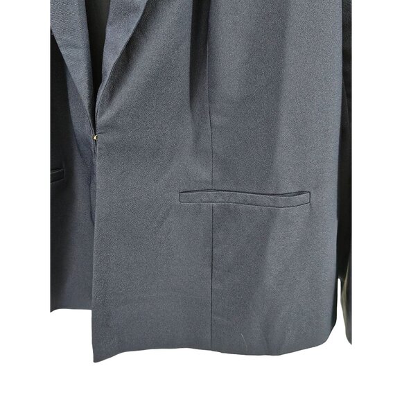 Roaman's Women's Navy Blue Blazer 24W Plus Size - Picture 2 of 6